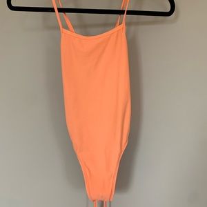 Peach Jolyn onesie size 26